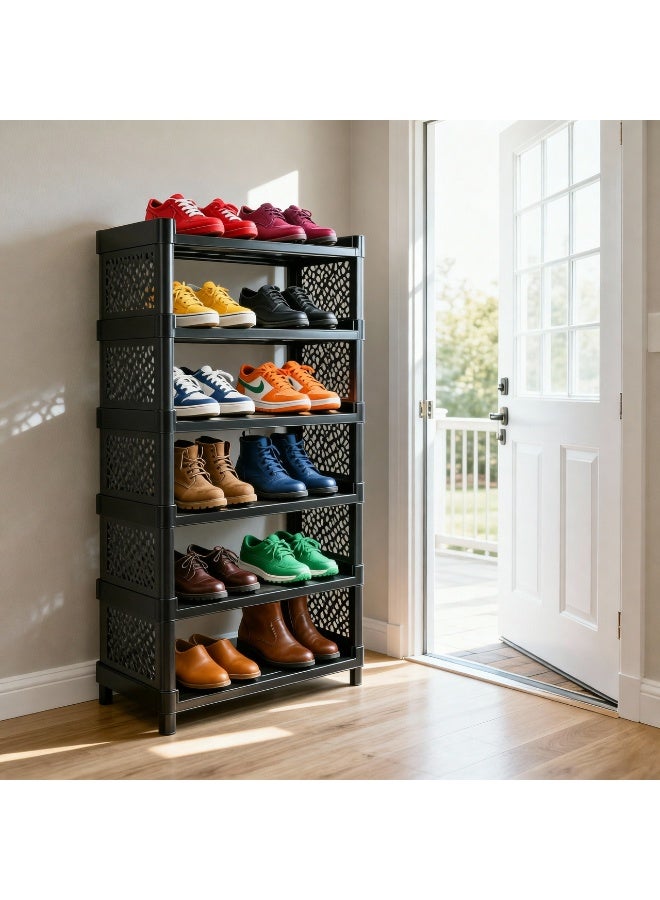 إيكو بلاست جزامة بلاستيك - 6 ارفف - Image 2